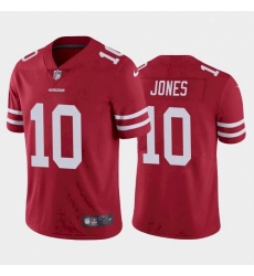 Women's San Francisco 49ers 10 Mac Jones Red 2021 Draft Jersey