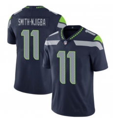 Seattle Seahawks 11 Jaxon Smith Njigba Navy 2023 Draft Vapor Untouchable Stitched Jersey