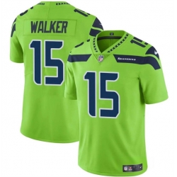 Seattle Seahawks 15 P J Walker Green Vapor Limited Stitched Football Jersey