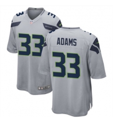 Seattle Seahawks 33 Jamal Adams Grey Vapor Limited Stitched NFL Jersey