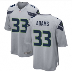 Seattle Seahawks 33 Jamal Adams Grey Vapor Limited Stitched NFL Jersey