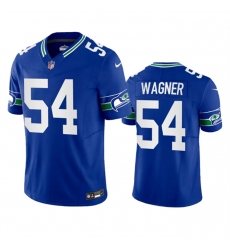 Seattle Seahawks 54 Bobby Wagner Royal 2023 F U S E Vapor Limited Throwback Stitched Jersey Seattle Seahawks 54 Bobby Wagner Royal 2023 F U S E Vapor Limited Throwback Stitched Jersey