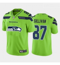 Seattle Seahawks 87 Stephen Sullivan Green Team Big Logo Vapor Untouchable Limited Jersey