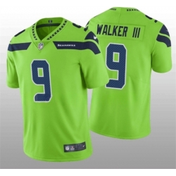 Seattle Seahawks 9 Kenneth Walker III Green Vapor Untouchable Limited Stitched Jersey
