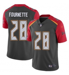 Tampa Bay Buccaneers 28 Leonard Fournette Gray Stitched NFL Limited Inverted Legend Jersey