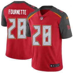Tampa Bay Buccaneers 28 Leonard Fournette Red Team Color Stitched NFL Vapor Untouchable Limited Jersey