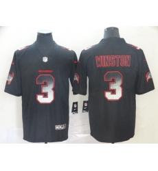 Tampa Bay Buccaneers 3 Jameis Winston Black Arch Smoke Vapor Untouchable Limited Jersey
