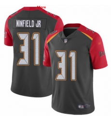 Tampa Bay Buccaneers 31 Antoine Winfield Jr Gray Stitched NFL Limited Inverted Legend Jersey Tampa Bay Buccaneers 31 Antoine Winfield Jr Gray Stitched NFL Limited Inverted Legend Jersey