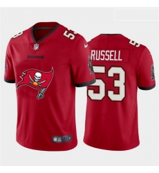 Tampa Bay Buccaneers 53 Chapelle Russell Red Team Big Logo Vapor Untouchable Limited Jersey