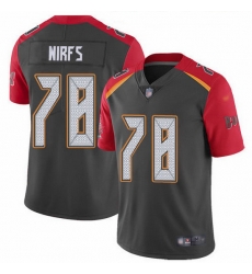 Tampa Bay Buccaneers 78 Tristan Wirfs Gray Stitched NFL Limited Inverted Legend Jersey Tampa Bay Buccaneers 78 Tristan Wirfs Gray Stitched NFL Limited Inverted Legend Jersey