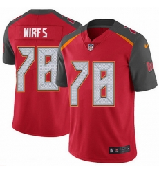 Tampa Bay Buccaneers 78 Tristan Wirfs Red Team Color Stitched NFL Vapor Untouchable Limited Jersey