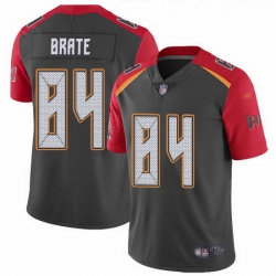 Tampa Bay Buccaneers 84 Cameron Brate Gray Stitched NFL Limited Inverted Legend Jersey