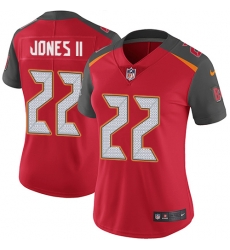 Women's Tampa Bay Buccaneers #22 Ronald Jones II Red Team Color Stitched NFL Vapor Untouchable Limited Jersey
