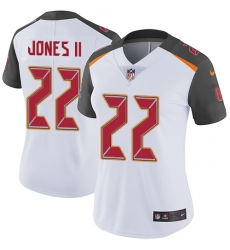 Women's Tampa Bay Buccaneers #22 Ronald Jones II White Stitched NFL Vapor Untouchable Limited Jersey