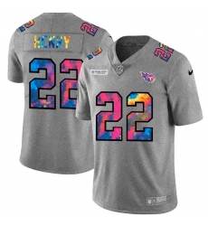 Tennessee Titans 22 Derrick Henry Multi Color 2020 NFL Crucial Catch NFL jerseyGreyheather Tennessee Titans 22 Derrick Henry Multi Color 2020 NFL Crucial Catch NFL jerseyGreyheather