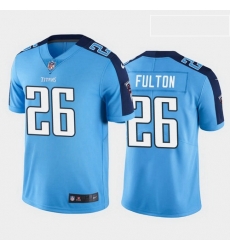 Tennessee Titans 26 Kristian Fulton Light Blue Vapor Limited jersey