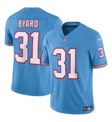 Tennessee Titans 31 Kevin Byard Light Blue 2023 F U S E Vapor Limited Throwback Stitched Football Jersey Tennessee Titans 31 Kevin Byard Light Blue 2023 F U S E Vapor Limited Throwback Stitched Football Jersey