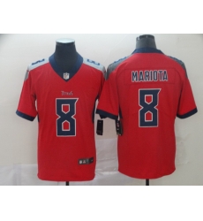 Tennessee Titans 8 Marcus Mariota Red Inverted Legend Limited Jersey