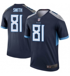 Tennessee Titans 81 Jonnu Smith Legend Navy Vapor Limited Jersey Tennessee Titans 81 Jonnu Smith Legend Navy Vapor Limited Jersey