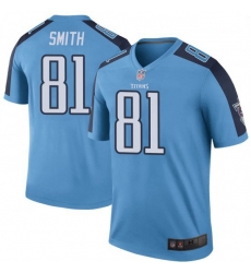 Tennessee Titans 81 Jonnu Smith Light Blue Rush Limited Jersey Tennessee Titans 81 Jonnu Smith Light Blue Rush Limited Jersey