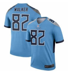Tennessee Titans 82 Delanie Walker Legend Light Blue Limited Jersey