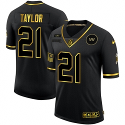 Washington Commanders 21 Sean Taylor Black Gold Vapor Untouchable Limited Jersey