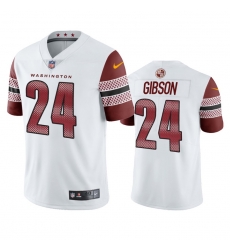Washington Commanders 24 Antonio Gibson 2022 Burgundy Game Stitched jerseyWhite