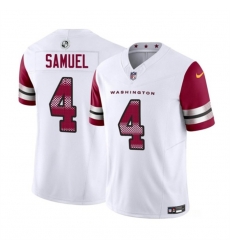 Washington Commanders 4 Curtis Samuel White 2023 F U S E Vapor Limited Stitched Football Jersey Washington Commanders 4 Curtis Samuel White 2023 F U S E Vapor Limited Stitched Football Jersey