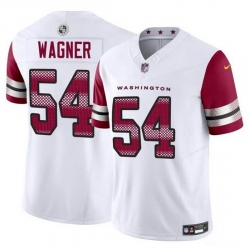 Washington Commanders 54 Bobby Wagner White 2023 F U S E Vapor Limited Stitched Football Jersey
