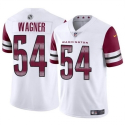 Washington Commanders 54 Bobby Wagner White Vapor Limited Stitched Football Jersey