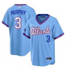Atlanta Braves 3 Dale Murphy Powder Blue 2026 City Connect Stadium Stitched Baseball Jersey