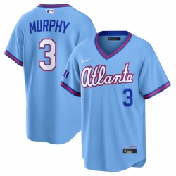 Atlanta Braves 3 Dale Murphy Powder Blue 2026 City Connect Stadium Stitched Baseball Jersey
