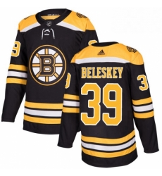 Boston Bruins 39 Matt Beleskey Premier Black Home NHL jersey