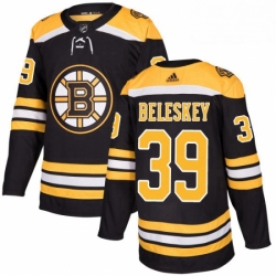 Boston Bruins 39 Matt Beleskey Premier Black Home NHL jersey