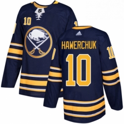 Buffalo Sabres 10 Dale Hawerchuk Navy Blue Home NHL jersey