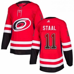 Carolina Hurricanes 11 Jordan Staal Red Drift Fashion NHL jersey