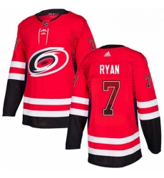 Carolina Hurricanes 7 Derek Ryan Red Drift Fashion NHL jersey