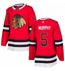 Chicago Blackhawks 5 Connor Murphy Red Drift Fashion NHL jersey
