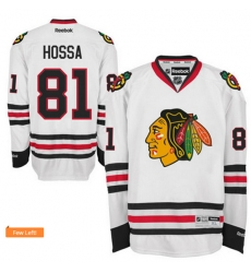 Chicago Blackhawks #81 Marian Hossa Reebok Away Premier Jersey