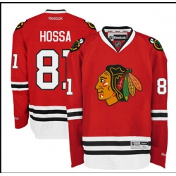 Chicago Blackhawks Marian Hossa Red Home Premier Jersey