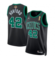 Boston Celtics 42 Al Horford Black 2024 Finals Champions Statement Edition Stitched Basketball Jersey Boston Celtics 42 Al Horford Black 2024 Finals Champions Statement Edition Stitched Basketball Jersey