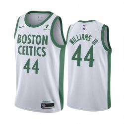 Boston Celtics 44 Robert Williams III White NBA Swingman 2020 21 City Edition Jersey
