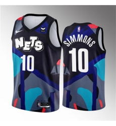 Brooklyn Nets 10 Ben Simmons Black 2023 24 City Edition Stitched Basketball Jersey
