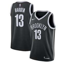 Brooklyn Nets 13 James Harden Black NBA Swingman Icon Edition Jersey