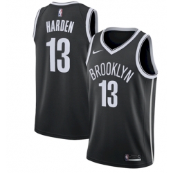 Brooklyn Nets 13 James Harden Black NBA Swingman Icon Edition Jersey