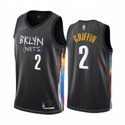 Brooklyn Nets 2 Blake Griffin Black NBA Swingman 2020 21 City Edition Jersey
