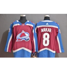 Colorado Avalanche 8 Cale Makar Blue Red Jersey