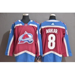 Colorado Avalanche 8 Cale Makar Blue Red Jersey