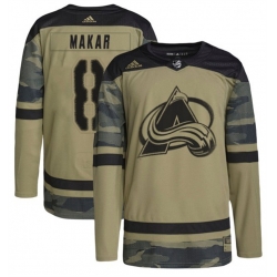 Colorado Avalanche 8 Cale Makar Camo Salute To Service Stitched Jersey