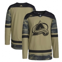 Colorado Avalanche Blank Camo Salute To Service Stitched Jersey